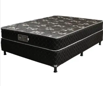 SOMIER SUPER SPUMA 1,40 X 1,90 M. POP PLUS NEGRO