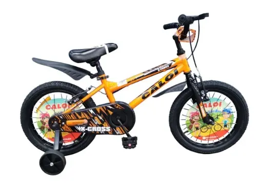 BICICLETA CALOI X-CROSS ARO 16 VARÓN NARANJA