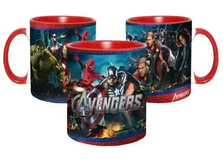 25496 TAZA MARVELAVANGERS DE PORC.