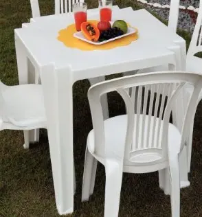 T92314 MESA PLASTICA TAMBAU TRAMONTINA BLANCO