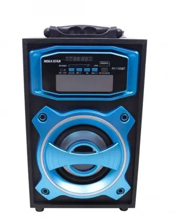 PARLANTE MEGA STAR HY1105BTA AZUL