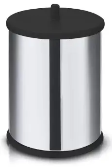 9865 BASURERO INOX 3,2L NEGRO MARTINAZZO 