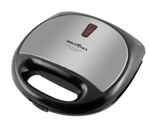 GRILL BRITANIA CROME INOX NEGRO