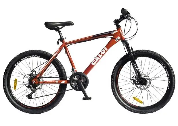 BICICLETA CALOI RIDER SPORT 24`` ROJO