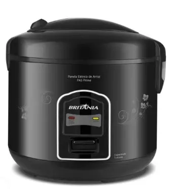 OLLA P/ ARROZ BRITANIA ELECTRICO PA5 5 TAZAS NEGRA