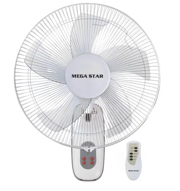 VENTILADOR DE PARED MEGA STAR BLANCO
