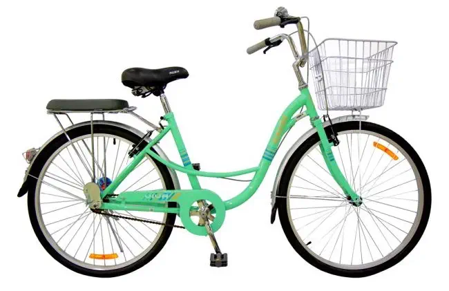 BICICLETA CALOI VIVA FM ARO 26 VERDE AGUA/TURQUES