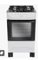 COCINA MUELLER FRATELLO VETRO 4 HORNALLAS BLANCO
