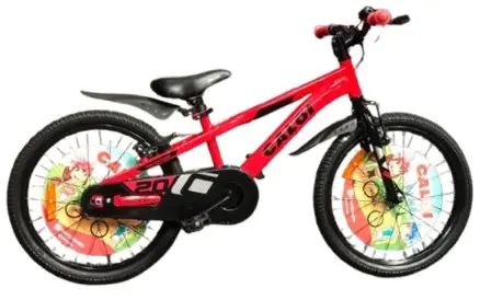 BICICLETA CALOI X-CROSS ARO 20 ROJO