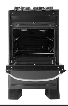 COCINA 4 HORNALLAS SUGGAR MASTER GRILL NEGRO