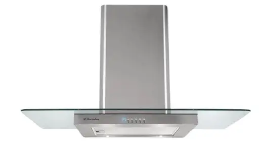 CAMPANA ELECTROLUX 90CM VIDRIO RECTO EJWCP365TEKS