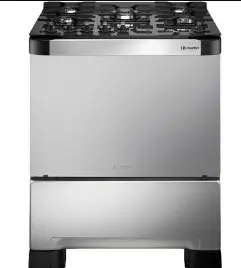 COCINA MUELLER DECORATO 5 HORNALLAS VETRO INOX